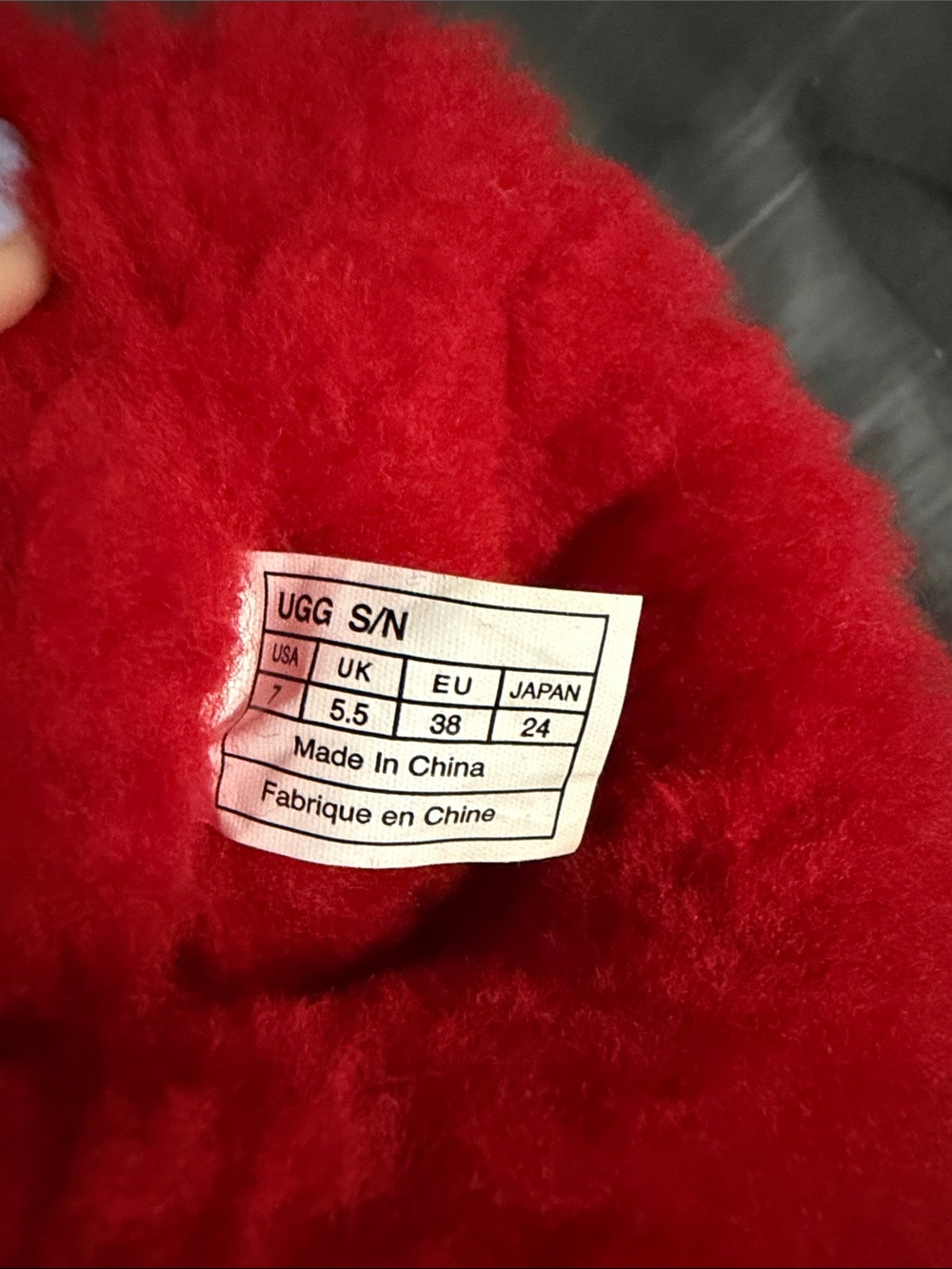 Red Polka Dot Minnie Mouse Uggs - Picture 7 of 7